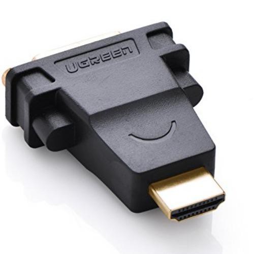 Đầu chuyển đổi HDMI Male to DVI 24+1 Female- dài 20CM - UGREEN 20123