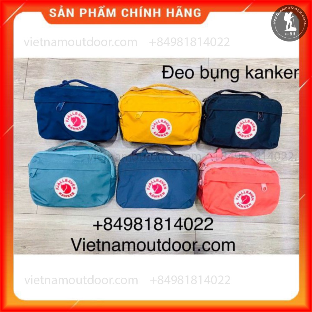 Túi đeo chéo Fjallraven KanKen  Hip Pack BẢO HÀNH TRỌN ĐỜI