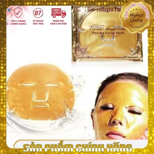 Mặt nạ tinh chất Collagen Nano Vàng 24K dưỡng da (Mask to nguyên mặt)