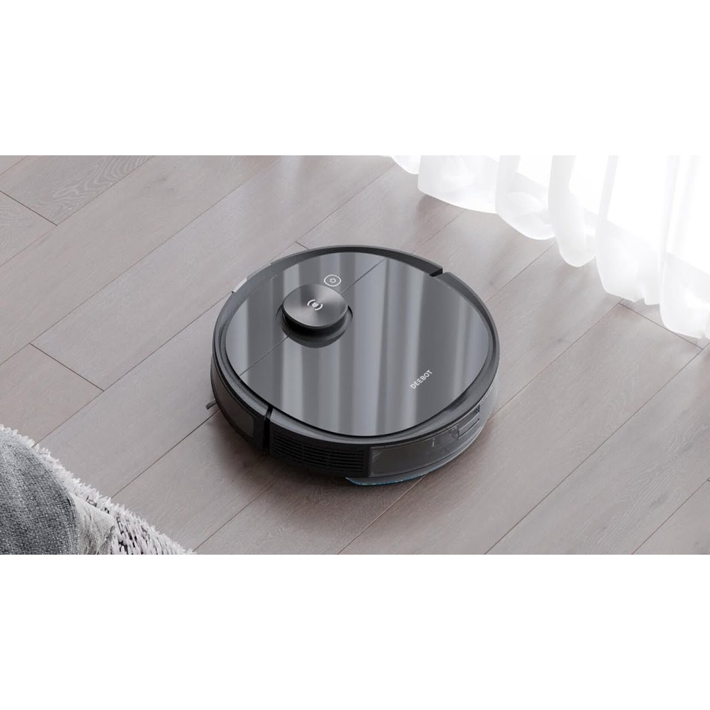 Robot ECOVACS hút bụi lau nhà Deebot T8 AIVI - Mới 100% - Chính hãng - Bảo hành 12 tháng