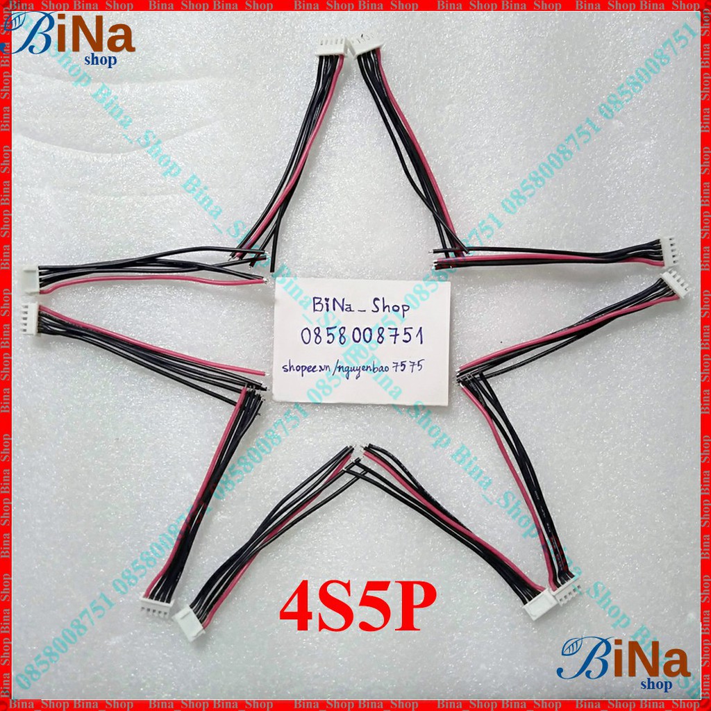 Cáp sạc cân bằng pin 1S 2S 3S 4S 5S 6S Cáp JST 22AWG