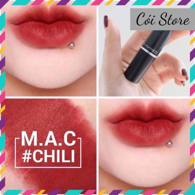 [FreeShip - Hàng chính hãng] Son MAC Chili 602 Màu Đỏ Gạch – Matte