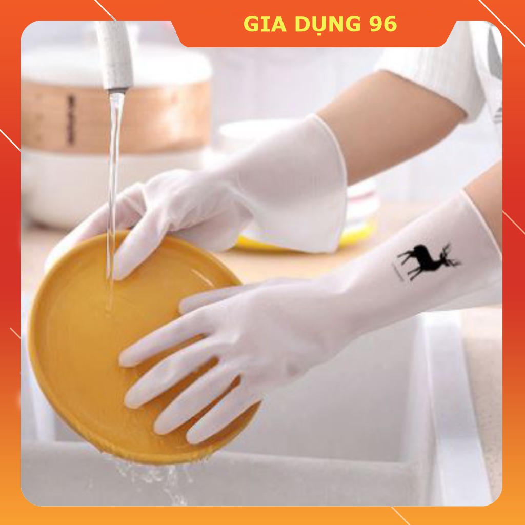 Găng Tay Cao Su Hình Con Hươu Siêu Dai