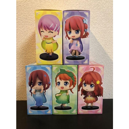 Mô hình chính hãng Gotoubun no Hanayome set Mini - Bushiroad