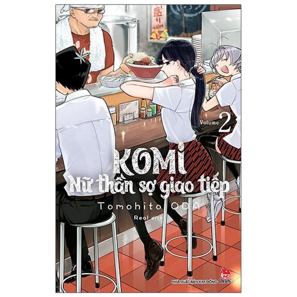 Sách - Komi - Nữ Thần Sợ Giao Tiếp - Tập 1 - 10 - Chọn Lẻ - NXB Kim Đồng