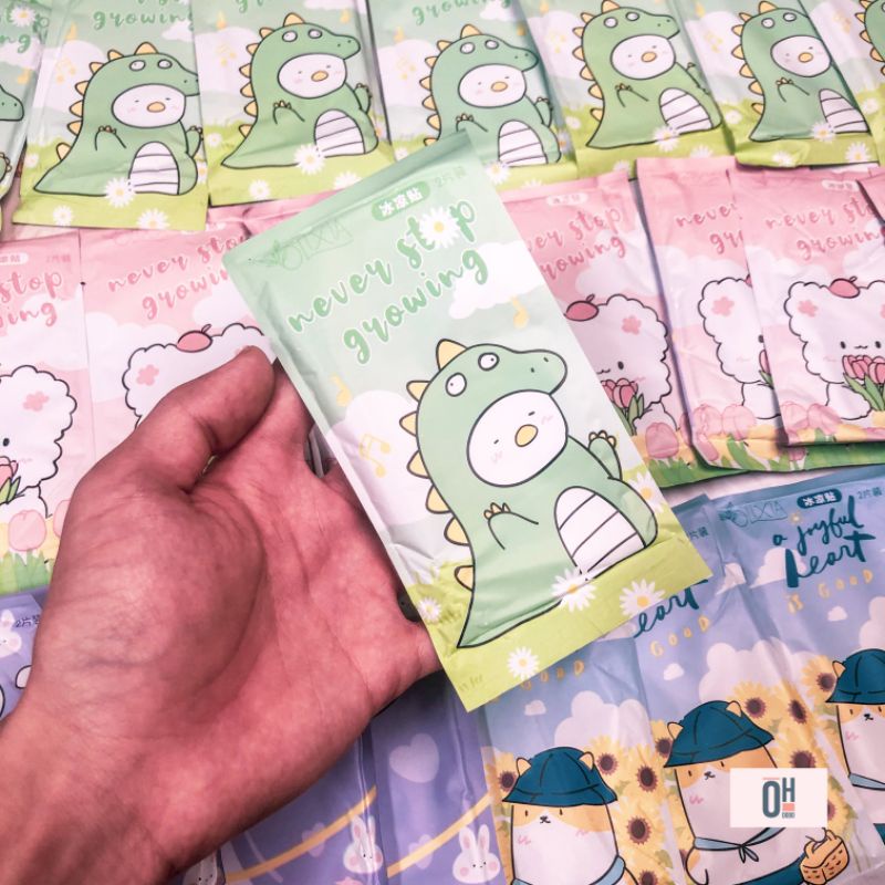 Set 2 miếng dán hạ sốt làm mát pad lạnh hạ nhiệt