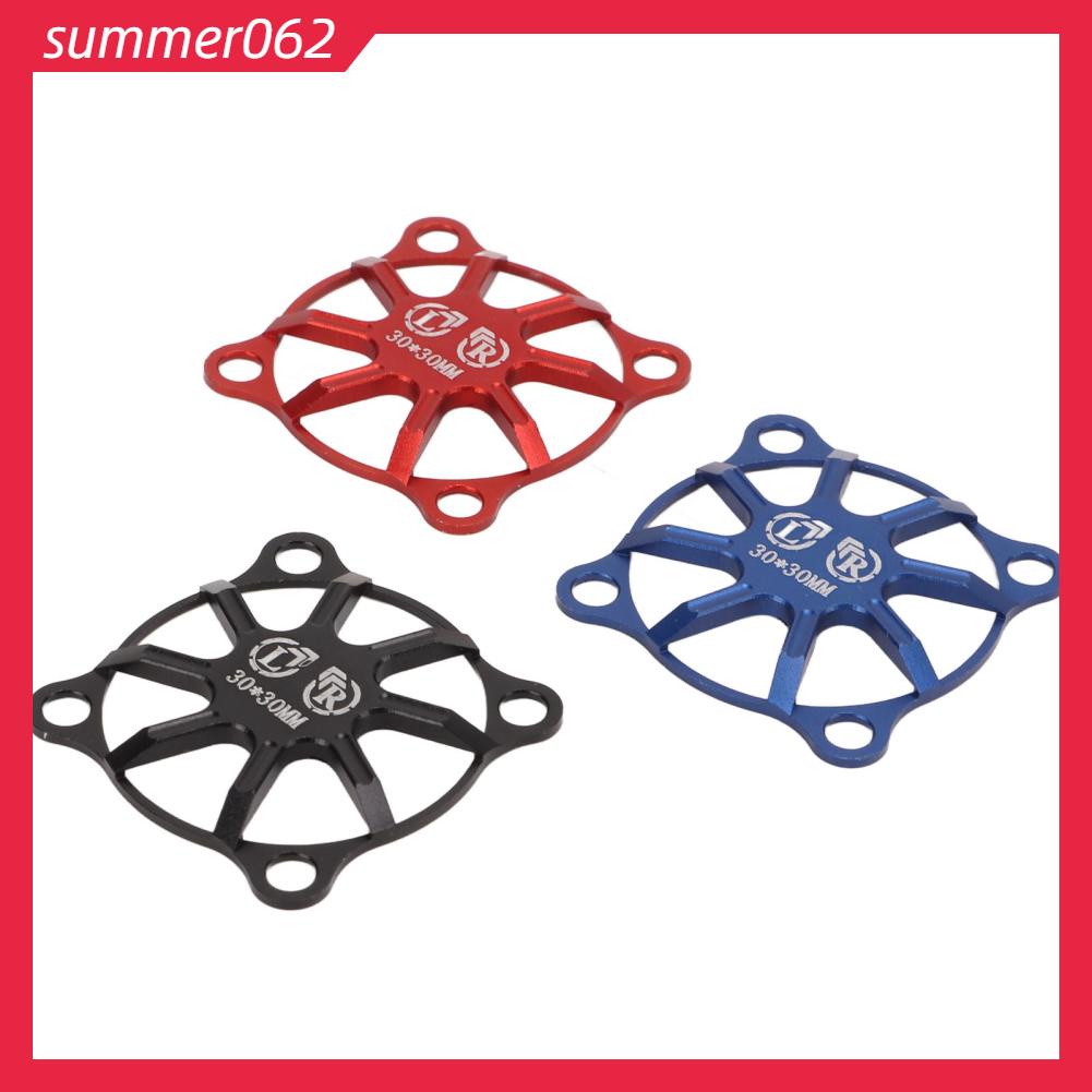 Summer062 Động cơ làm mát quạt Nắp đậy bằng hợp kim nhôm chống ăn mòn Bảo vệ động điện cho RC ESC 3 cái