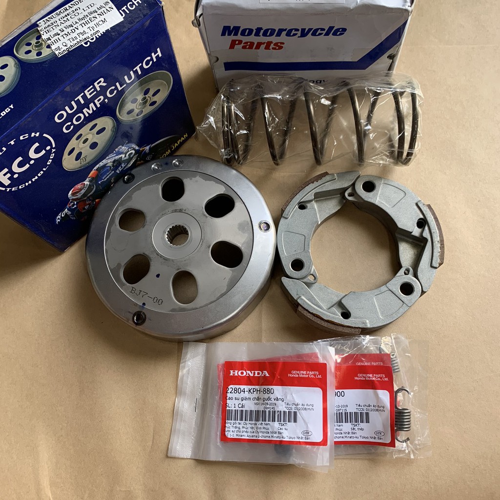 Bộ nồi sau xe Yamaha Grande - FCC Japan