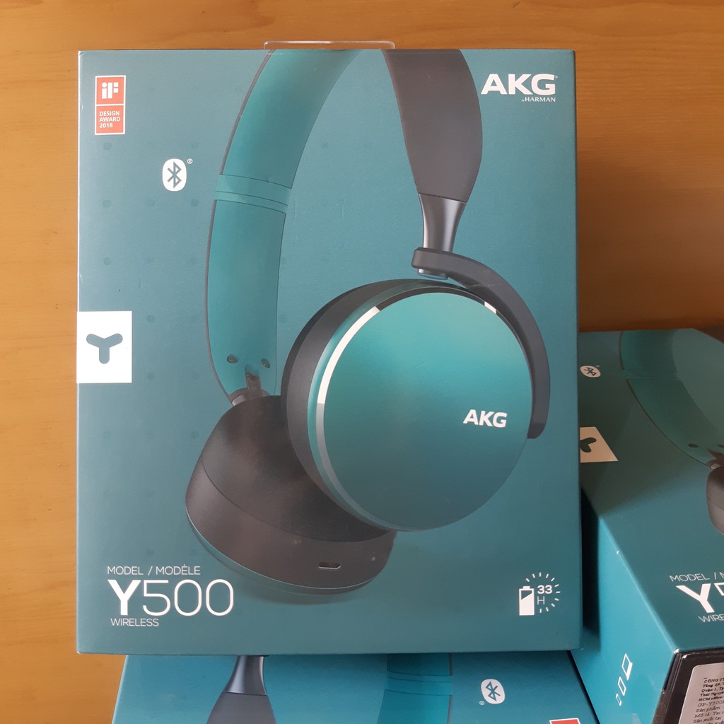 Tai Nghe Bluetooth Samsung AKG Y500 Chính Hãng, Loại Chụp Tai, Màu Xanh Ngọc, Chất Âm Tốt, Giá Siêu Rẻ