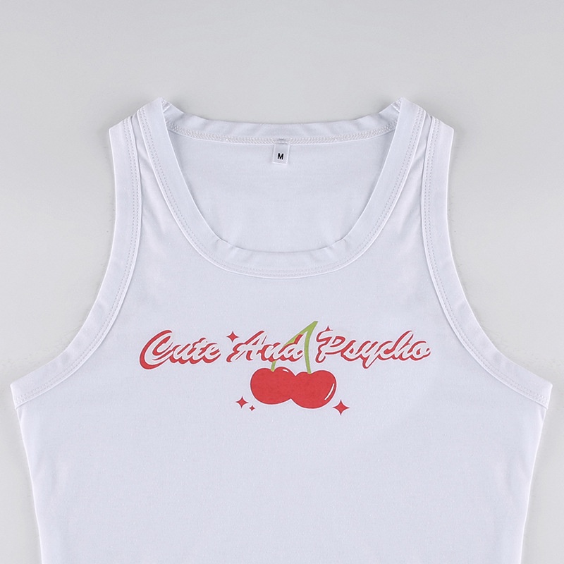 Áo Ba Lỗ Mỏng In Họa Tiết Thời Trang Mùa Hè Cho Nữ