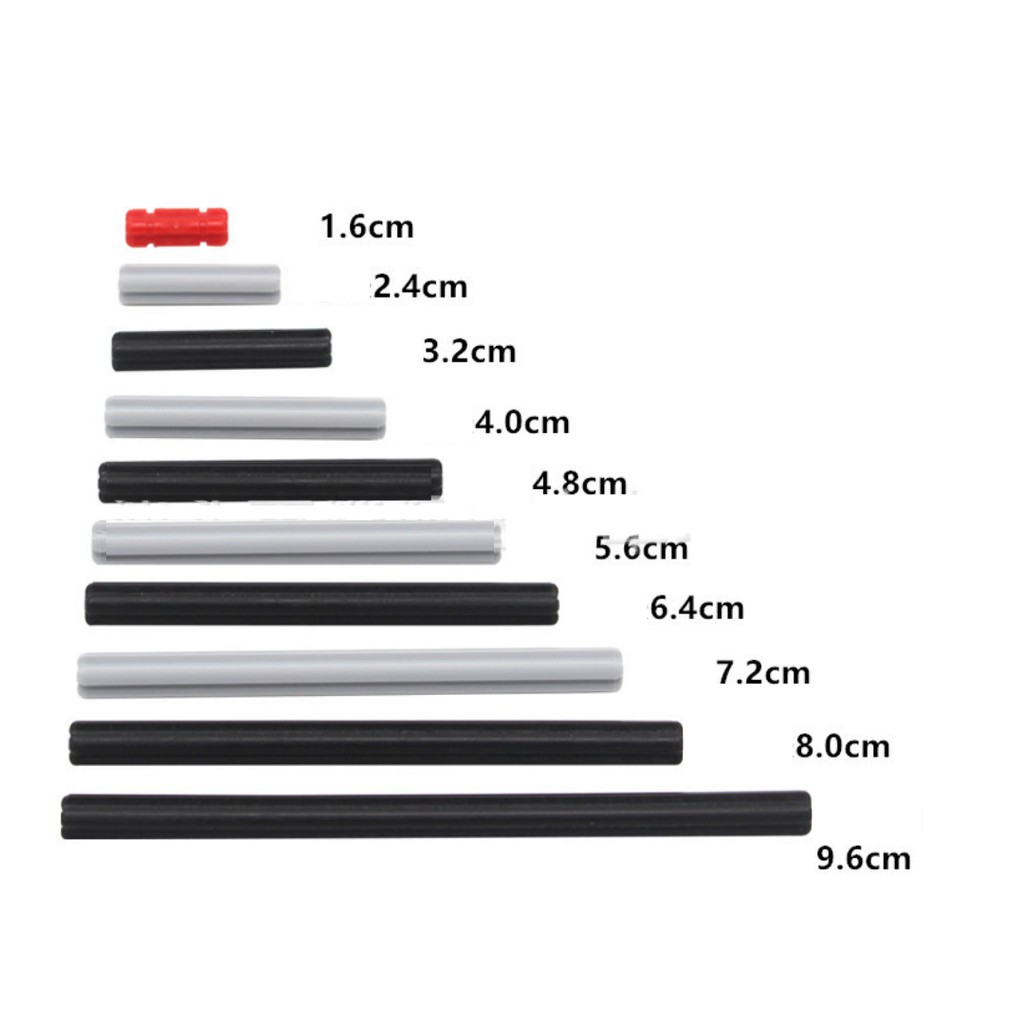 Đồ chơi giáo dục lắp ráp   logo moc] COMBO 10 THANH TRỤC PHỤ KIỆN NO.87