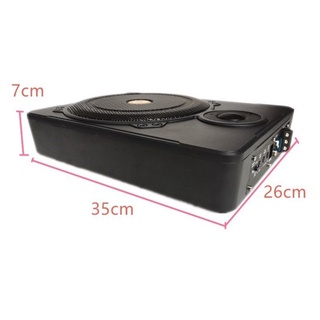 Loa sub siêu trầm Kejeys K1001, siêu mỏng gầm ghế, chất lượng âm thanh cực hay, tiếng bas cực kỳ uy lực chạy điện 12v.