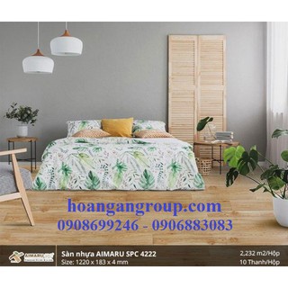 Sàn Nhựa Giả Gỗ Hèm Khóa 4mm Aimaru 4222 - Sàn Nhựa Giả Gỗ Hèm Khóa Giá Rẻ Tại Đồng Nai