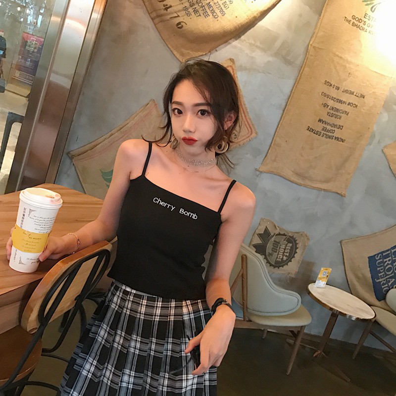 Áo Thun Hai Dây Nữ CHERRY | BigBuy360 - bigbuy360.vn