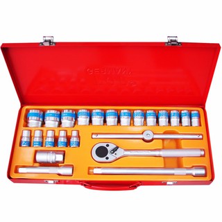 Bộ tuýp 23 món đức hệ mét top - kw-s424d-2