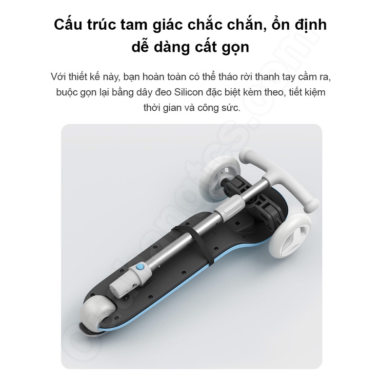 Xe trượt Scooter 3 bánh cho trẻ em MITU Xiaomi - Bánh xe phát sáng - 3 độ cao tay cầm
