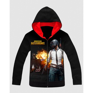 Áo khoác PUBG, áo khoác Game 3D Đen