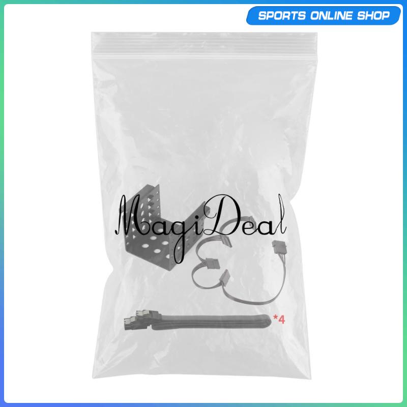 Bộ 2 Khay Đựng Ổ Cứng Sata Ssd Hdd 4-bay 2.5 "- 3.5 Inch | BigBuy360 - bigbuy360.vn