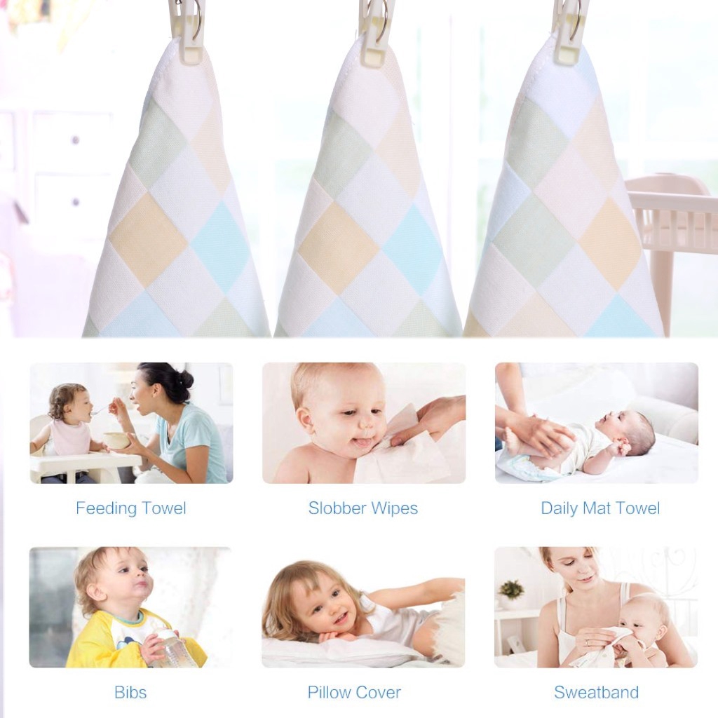 Khăn Em Bé Mềm Mại Dễ Thương