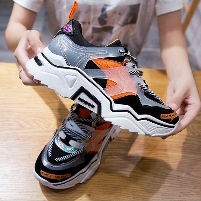 Giày nữ FreeShip đơn 50kGiày thể thao nữ in chữ what do you want