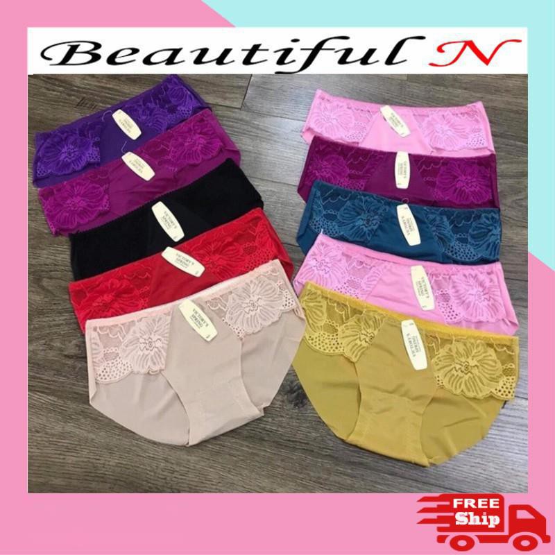 Quần lót nữ Phối Ren Mềm nhẹ nhàng sexy | BigBuy360 - bigbuy360.vn