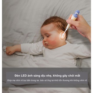 Lấy ráy tai có đèn cho bé