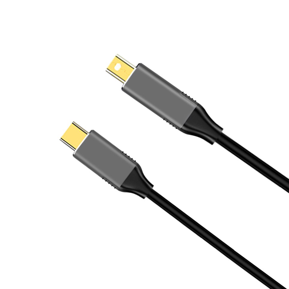 1.8M USB C To Mini Displayport Cable 4K 60Hz Type-C Practical Converter