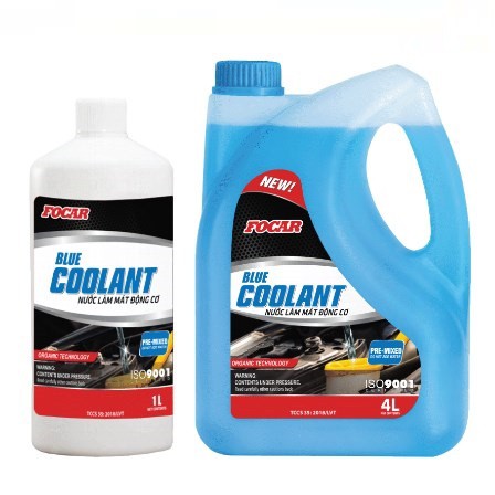 Nước làm mát động cơ màu xanh Focar Blue Coolant 0,85L