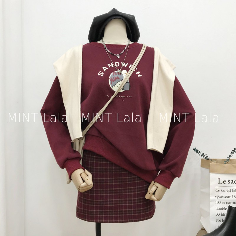 Chân Váy Kẻ Caro Ngắn Chữ A Quảng Châu - MINT Lala