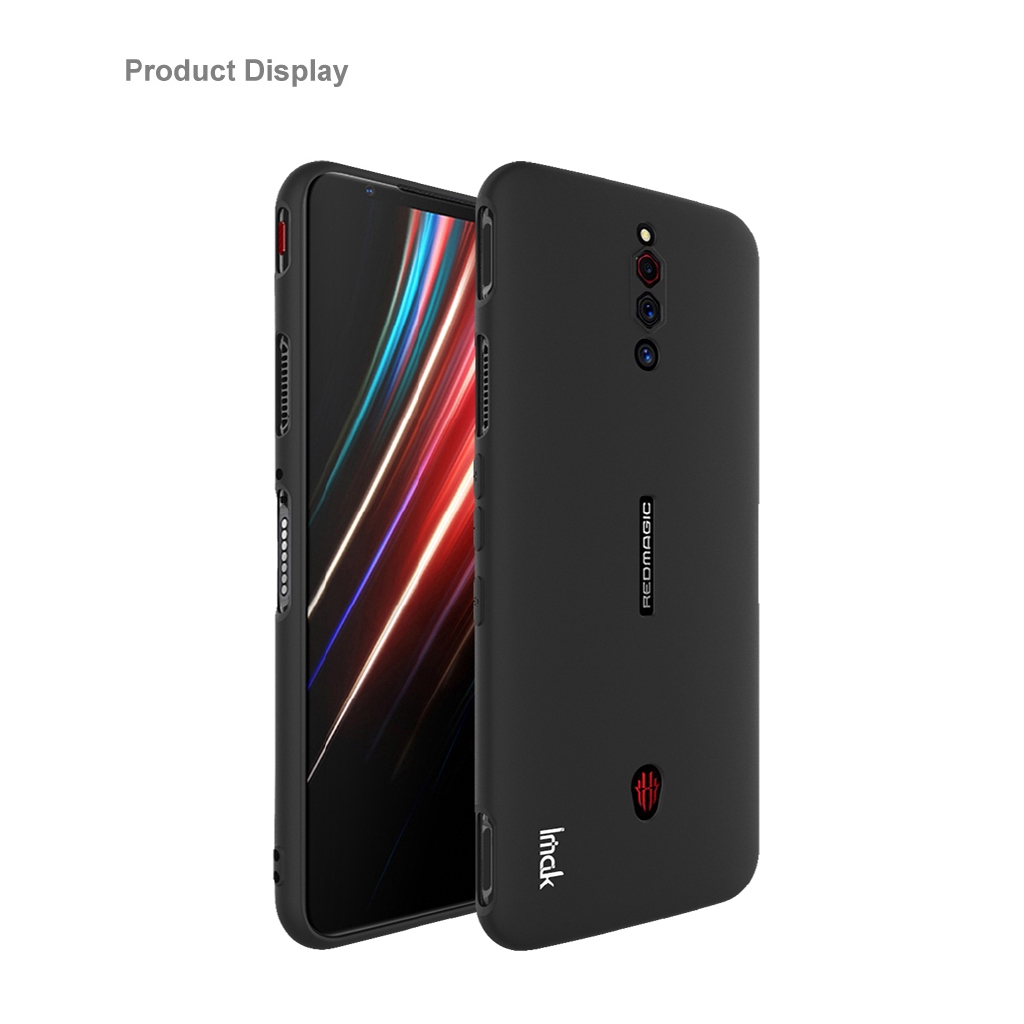 Ốp điện thoại TPU silicon mềm bề mặt nhám thương hiệu Imak dành cho ZTE Nubia Red Magic 5G