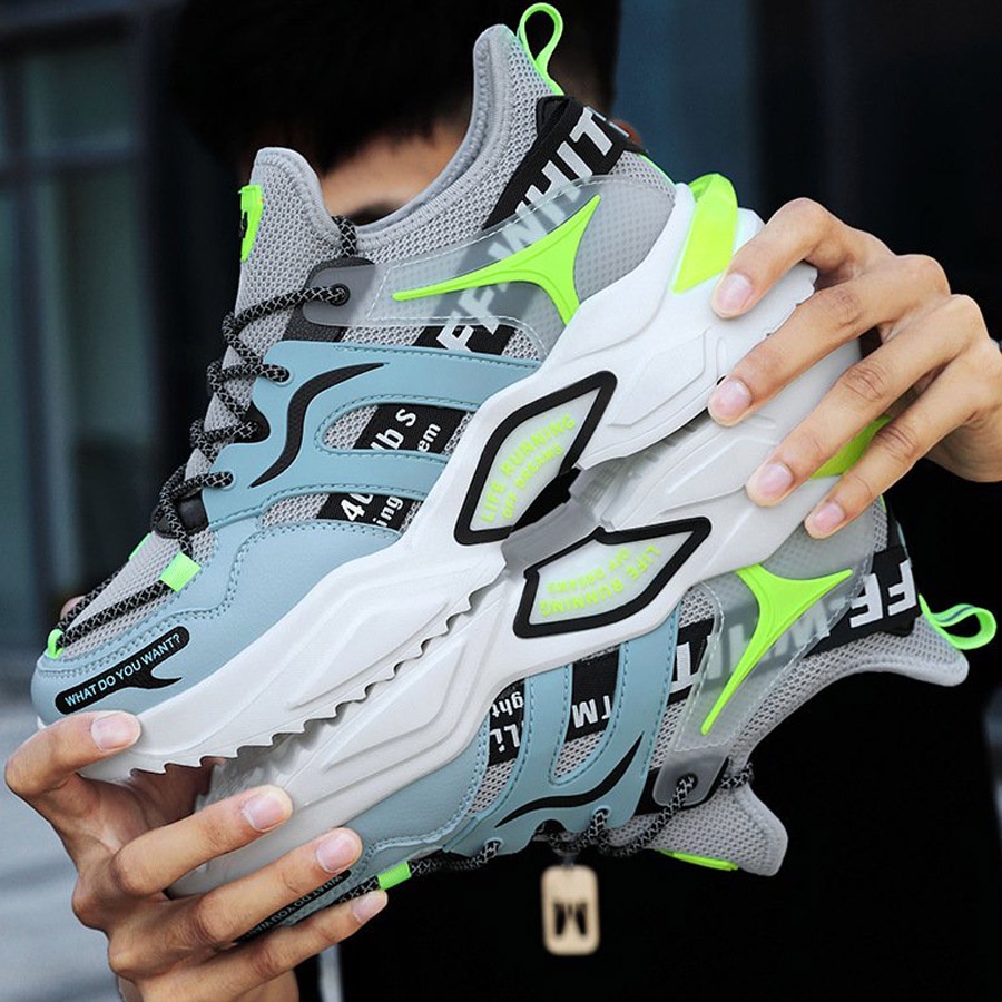 Giày sneaker nam phối màu TL951 Shop Thành Long chuyên giày thể thao nam | BigBuy360 - bigbuy360.vn