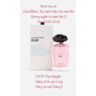Zara - Nước hoa Zara