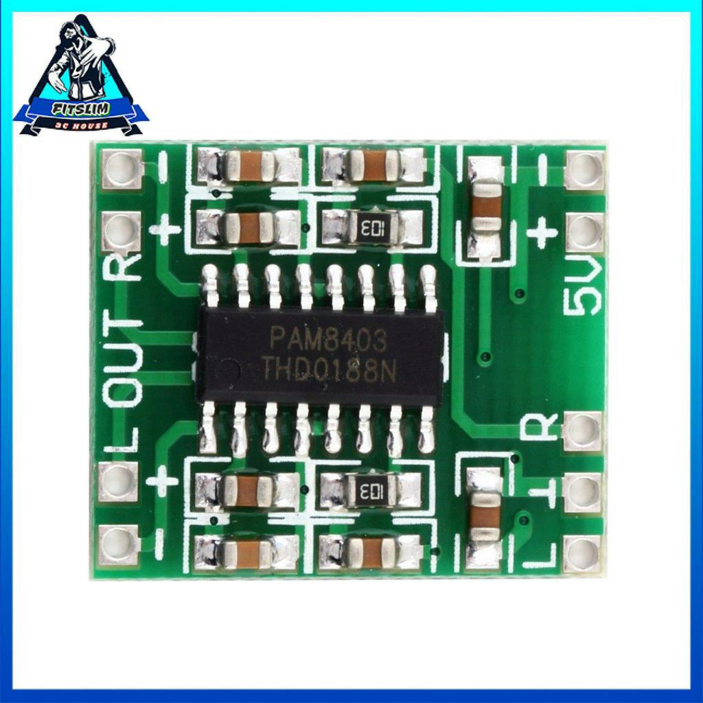 POWER Bảng Mạch Khuếch Đại Âm Thanh Kỹ Thuật Số Loại D 2 Kênhsx3W Pam8403