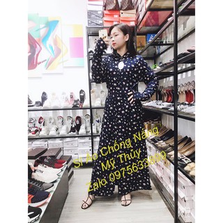 Áo Nắng Mỹ Thủy 3 Lớp, Áo Chống Nắng Lanh Nhung Cao Cấp Nhật Bản Mã M10 3 Lớp - SALE