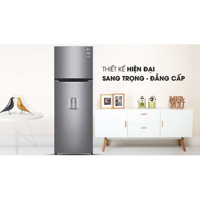Tủ lạnh LG GN-D422PS - inverter, 393 lít