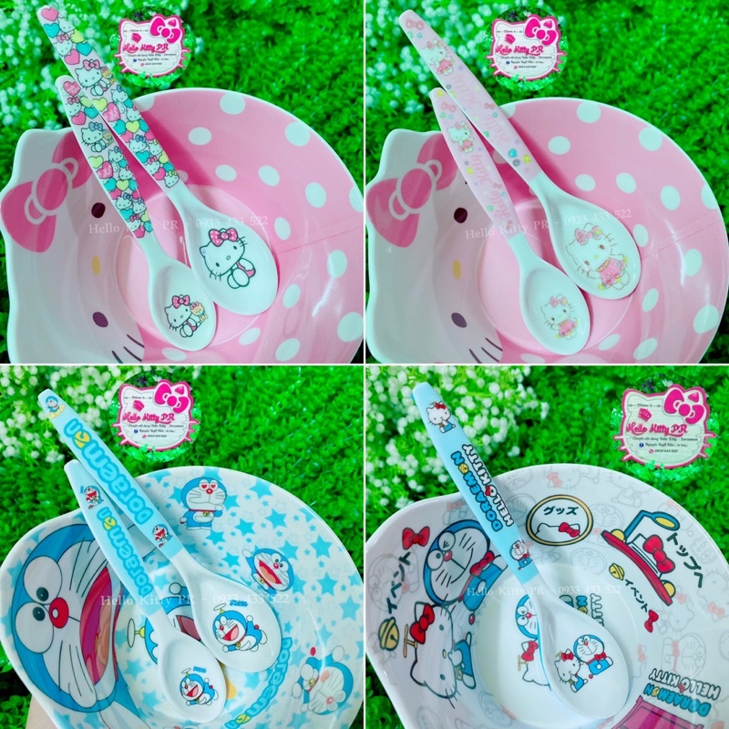 Muỗng thìa ăn cơm HELLO KITTY