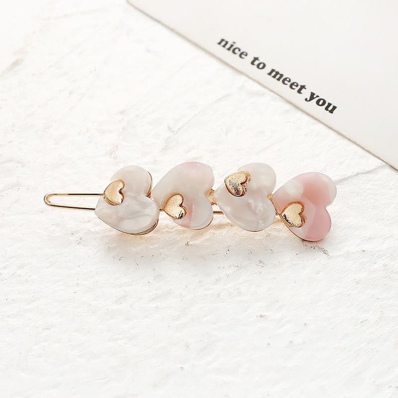 Kẹp Tóc Đính Đá Và Ngọc Trai Nhân Tạo Phong Cách Retro Thời Trang