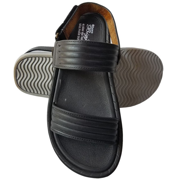 Giày Sandal Nam BIGBEN Da Bò Thật Cao Cấp SD27