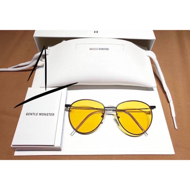 Kính thời trang mắt vàng đi ngày đêm bagu BucShop dành cho nam nữ