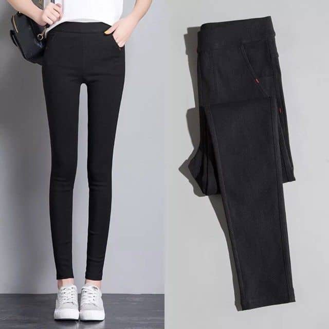 Quần legging nữ giả quần jean ( có 4 túi) | BigBuy360 - bigbuy360.vn