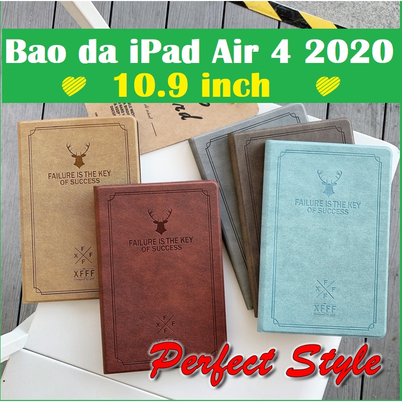Bao da iPad Air 4 5 10.9 inch 2020 họa tiết Deer Da lộn