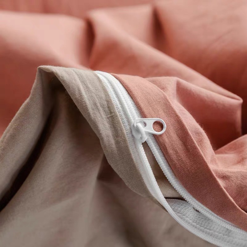 Set Chăn Ga Cam Phối Ga Be Cotton Tc Dày Dặn Thấm Hút Mồ Hôi Bền Mát (Shinbedding.shop)