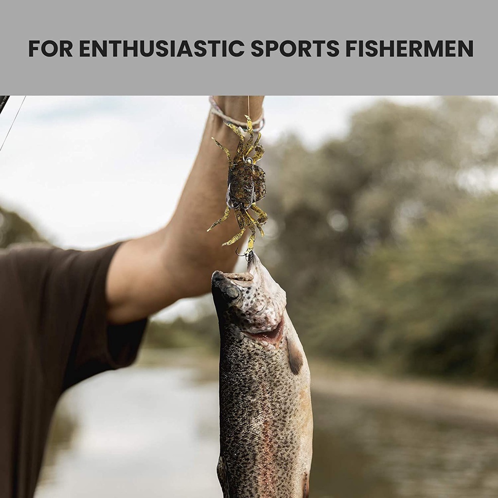 Mồi Câu Cá Mềm 3D Chuyên Nghiệp Chất Lượng Cao