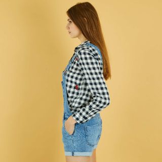 Yếm jeans Kiabi hàng Cambodia