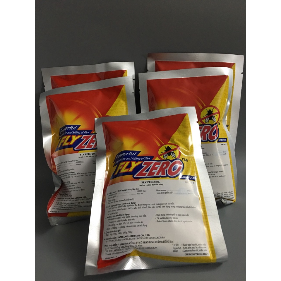 Thuốc diệt ruồi Flyzero nhập khẩu Hàn Quốc 100gam/gói