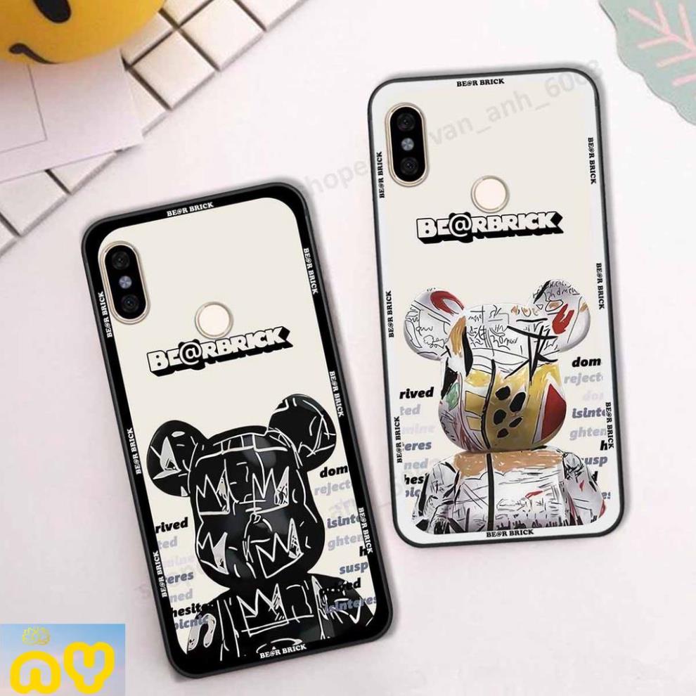 Ốp lưng Xiaomi Redmi Note 5 / Note 6 in hình be@r brick mars thời trang, Ốp lưng điện thoại viền dẻo siêu chất Như Ý
