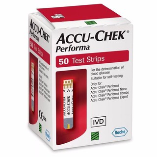 Que thử tiểu đường accu check performa hộp 50 que