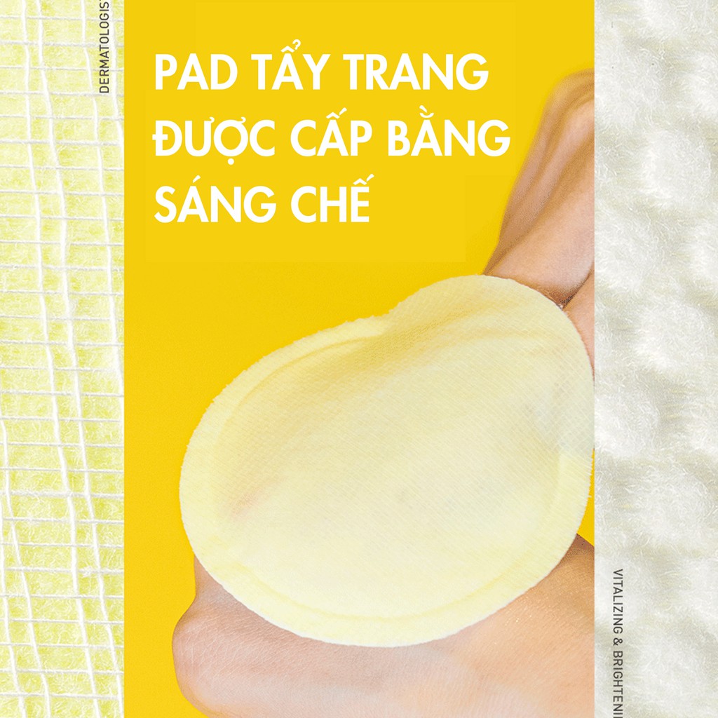 Pad Tẩy Da Chết Chiết Xuất Chanh PHA, Dưỡng Sáng Da Neogen Dermalogy Lemon Bight PHA Gauze Peeling 30 miếng