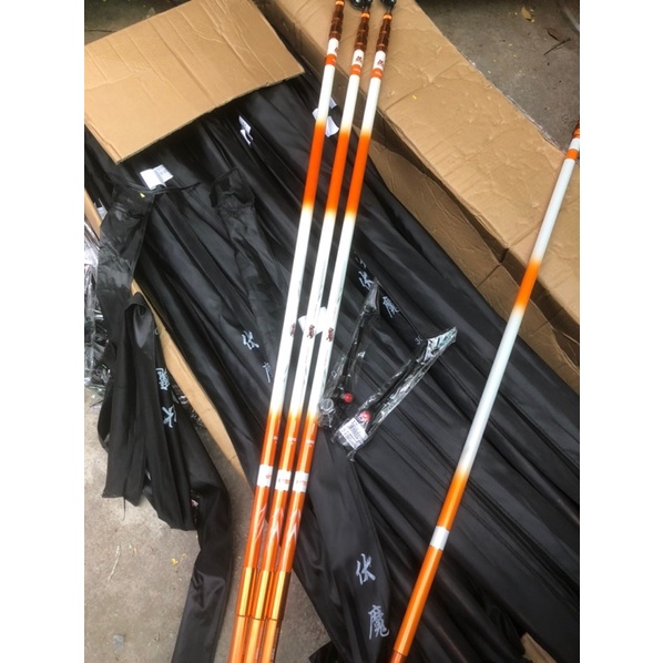 Gác Cần Carbon Săn Hàng MC Phục Ma + CÁN VỢT MC