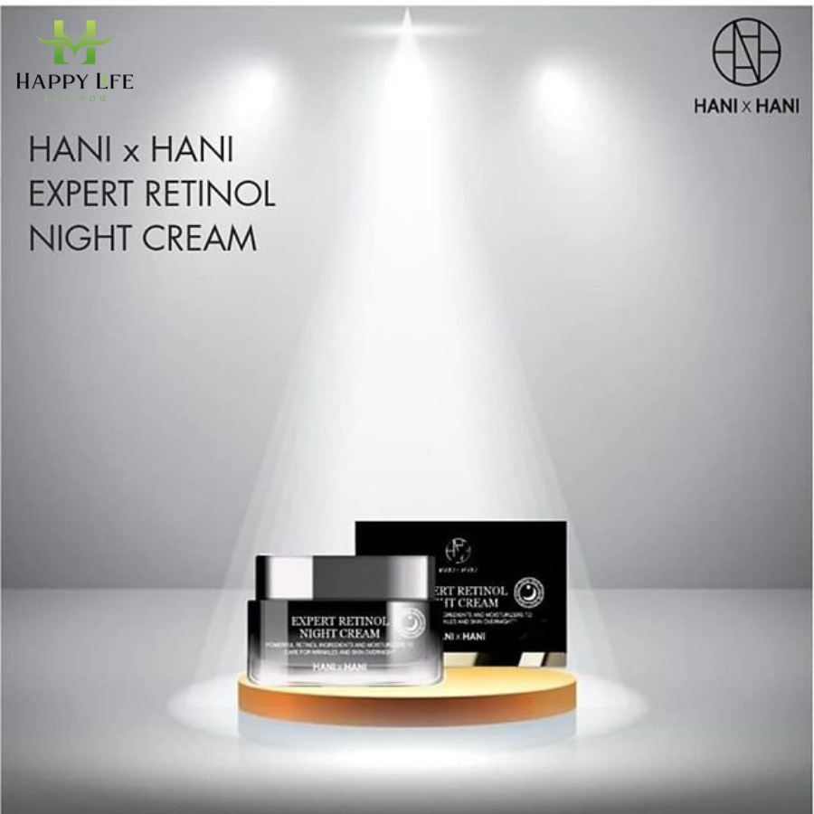 Kem dưỡng trắng da mặt, kem dưỡng da ban đêm, kem dưỡng da ban ngày HANI x HANI 50g Hàn Quốc - Happy Life 4U